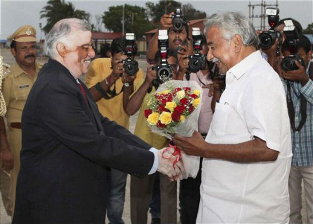 Governor of Kerala P Sathasivam with Chief Minister of Kerala Oomen Chandy (Photo PTI/File) Governor of Kerala P Sathasivam with Chief Minister of Kerala Oomen Chandy (Photo PTI/File)
